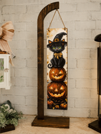 Handcrafted Wooden Hanger Stand