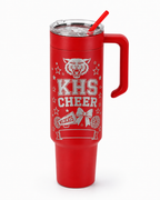 40oz Kirbyville Spirit Tumblers w/handle