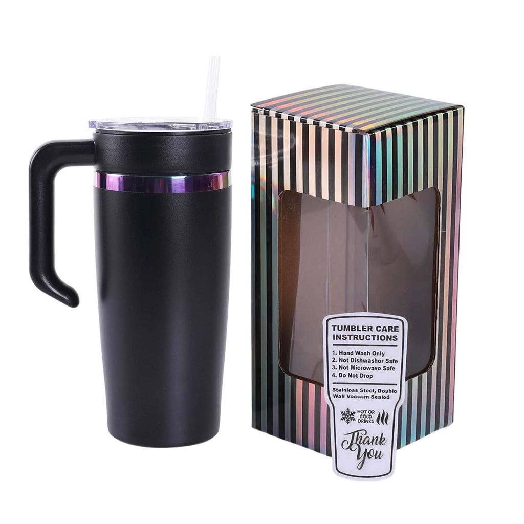 20oz Electroplated Tumbler with Handle