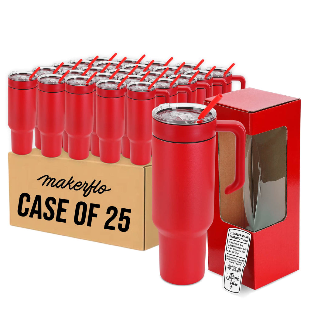 40oz Tumbler with Handle CUSTOMIZABLE