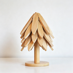 CouldNook Wooden Tree Trivet, 2‑in‑1 Kitchen Table Decor