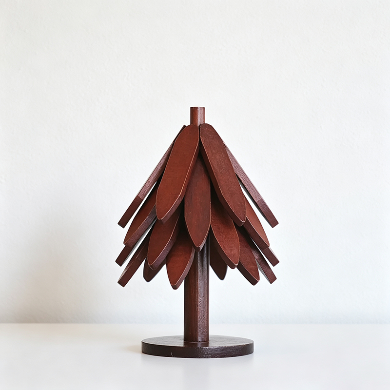 CouldNook Wooden Tree Trivet, 2‑in‑1 Kitchen Table Decor