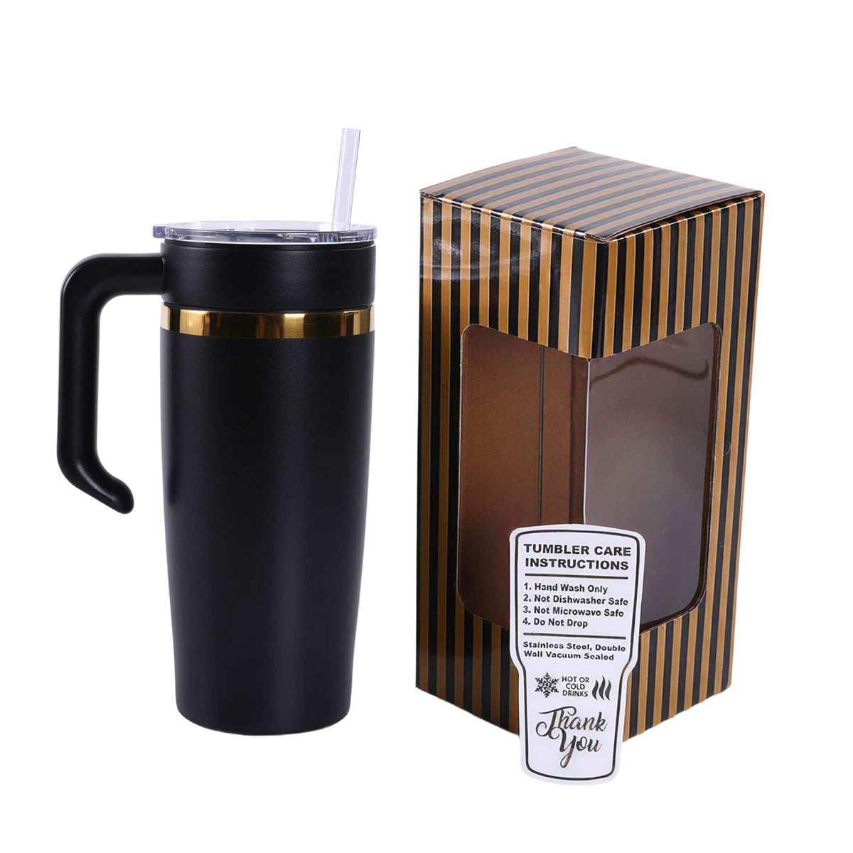 20oz Electroplated Tumbler with Handle