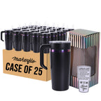 20oz Electroplated Tumbler with Handle