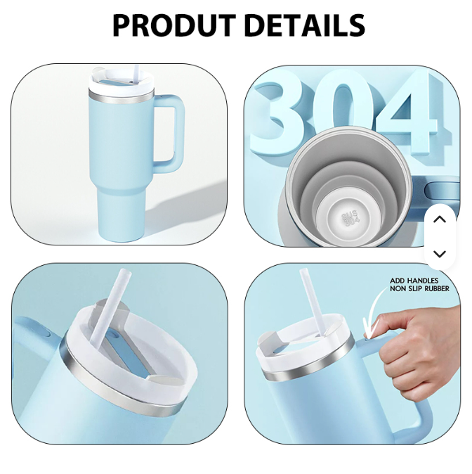 40 oz Adventure Tumbler with Handle