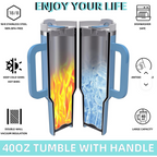 40 oz Adventure Tumbler with Handle