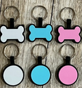 Dual Sided Silicone ID Tag