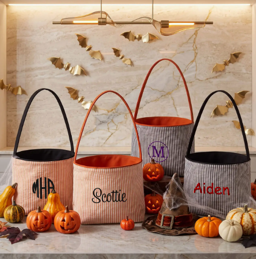 pre order TRICK R TREAT BAGS customizable