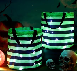 LED Illuminated TRICK-R-TREAT Bag