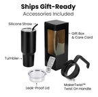 40oz Tumbler with Handle CUSTOMIZABLE